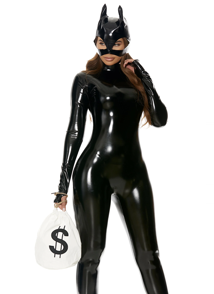 551525 THROW IT IN THE BAG CAT BURGLAR COSTUME