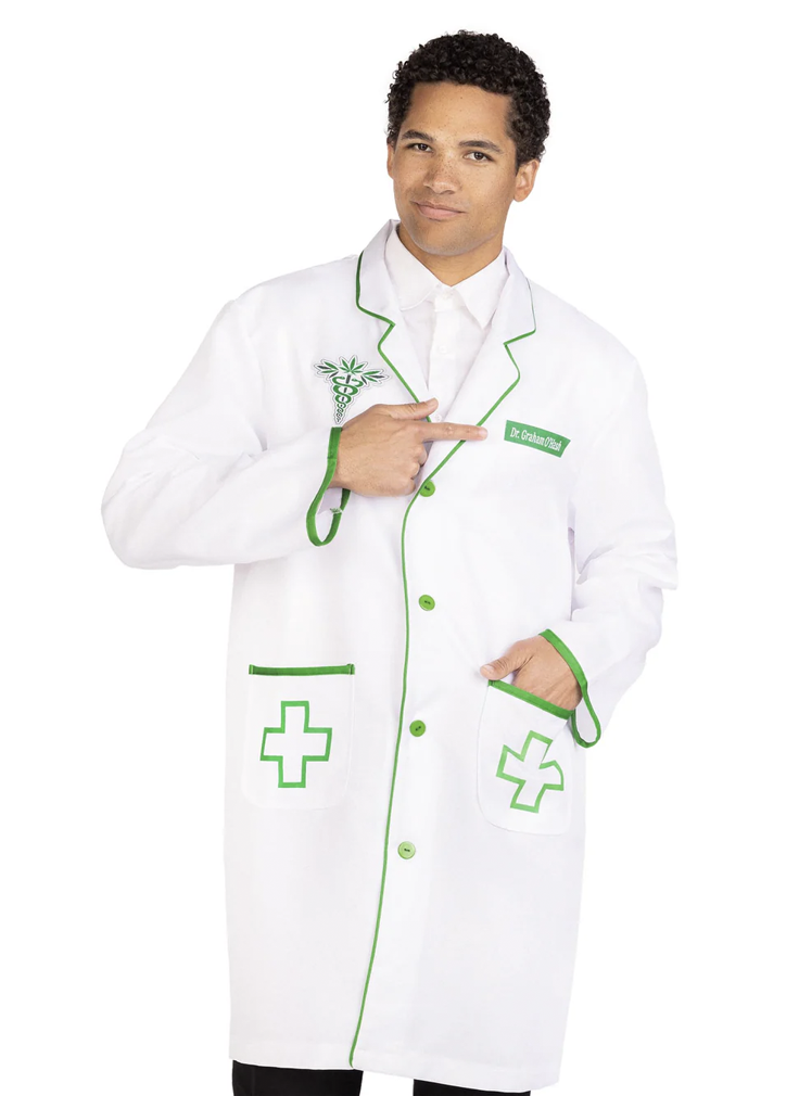 87193 Men's Dr. Graham O'Hash Costume