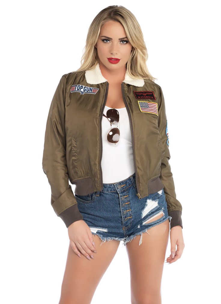 TG86735 Top Gun Nylon Bomber Jacket