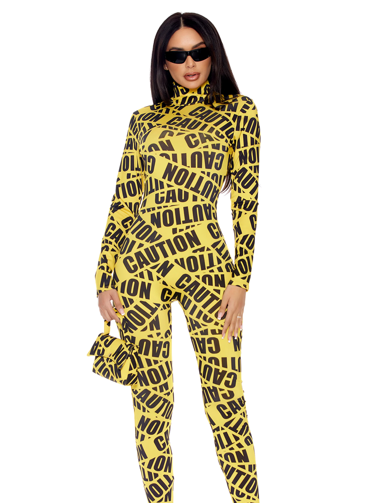 553155 Caution Caution Tape Costume