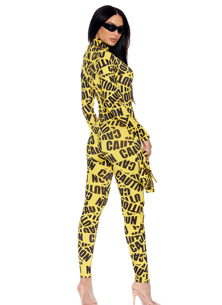 553155 Caution Caution Tape Costume
