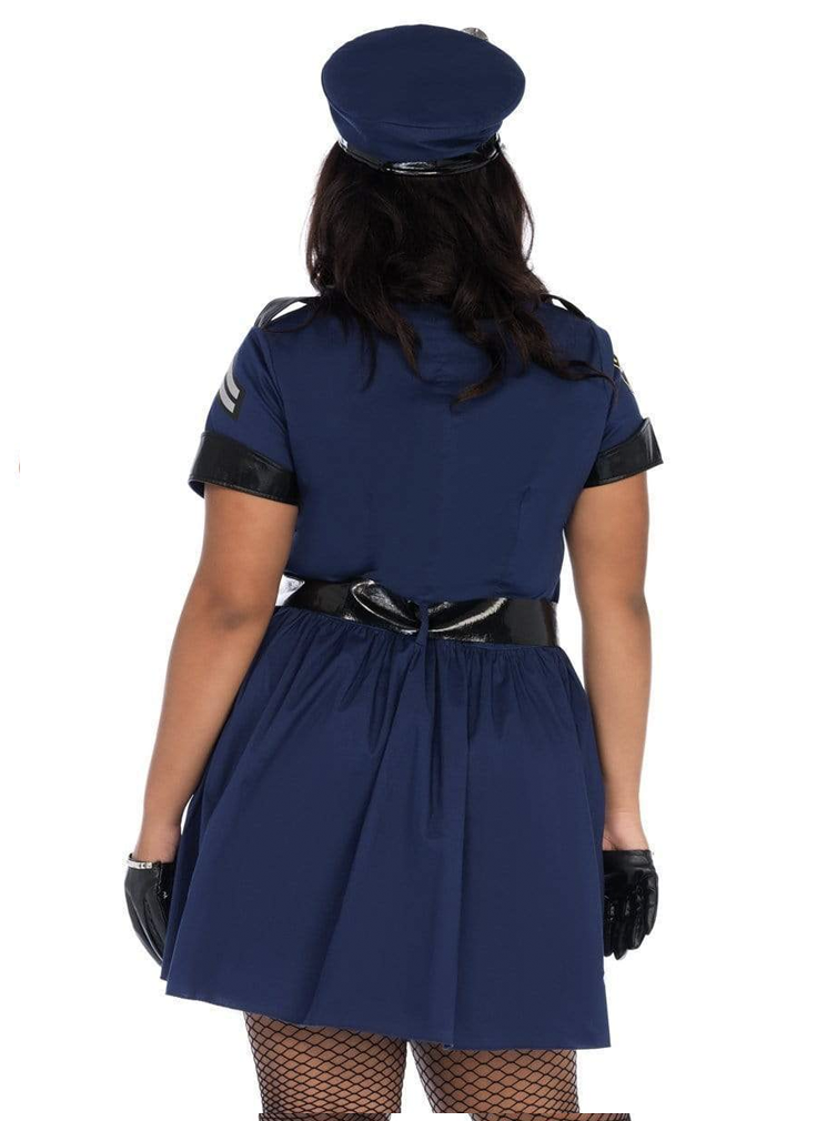 86681x Plus Flirty Cop Costume