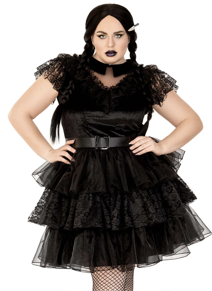 87198x Plus Raving Rebel Costume