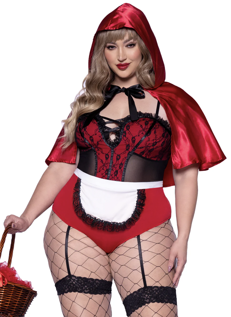 86975X Plus Miss Red Riding Hood