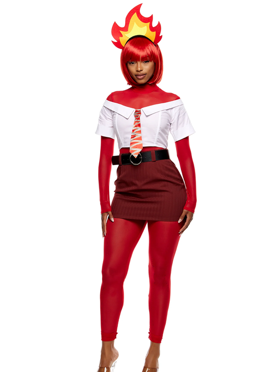 554951 Hot Head Movie Character Costume