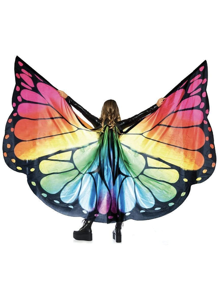 A2784 Festival Butterfly Wing Halter Cape with Batons