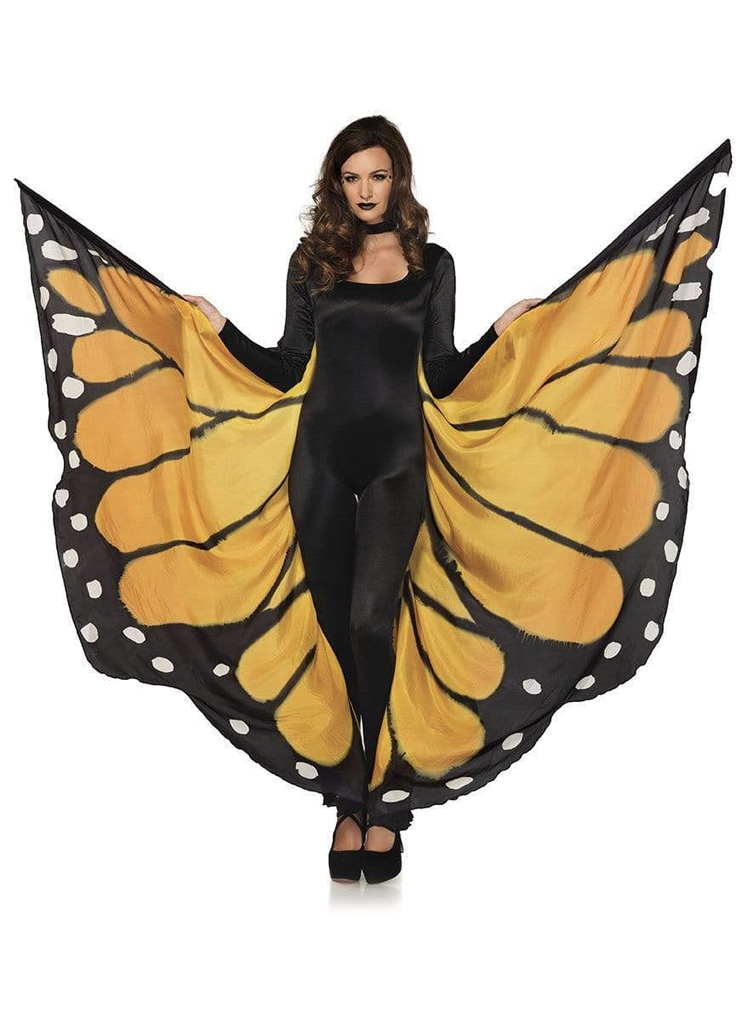 A2782 Festival Butterfly Wing Halter Cape with Batons