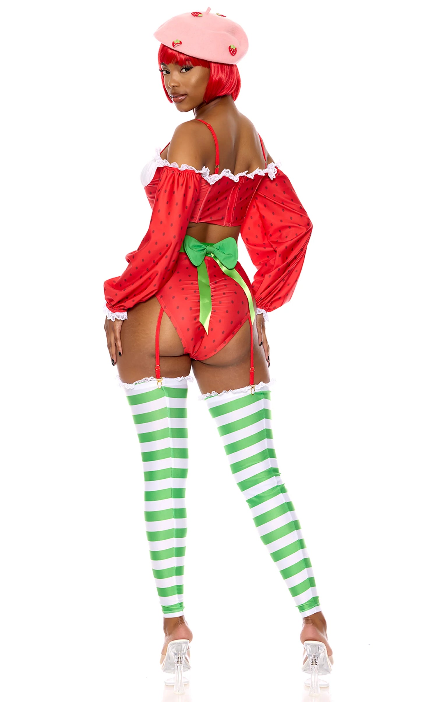 554844 Strawberry Shortie Cartoon Character Costume