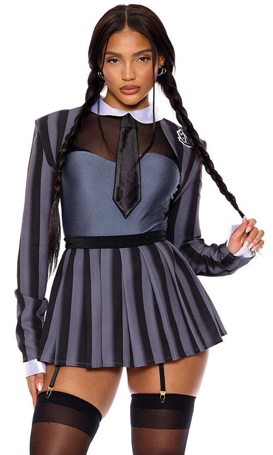 554871 Class on Wednesday TV Show Character Costume
