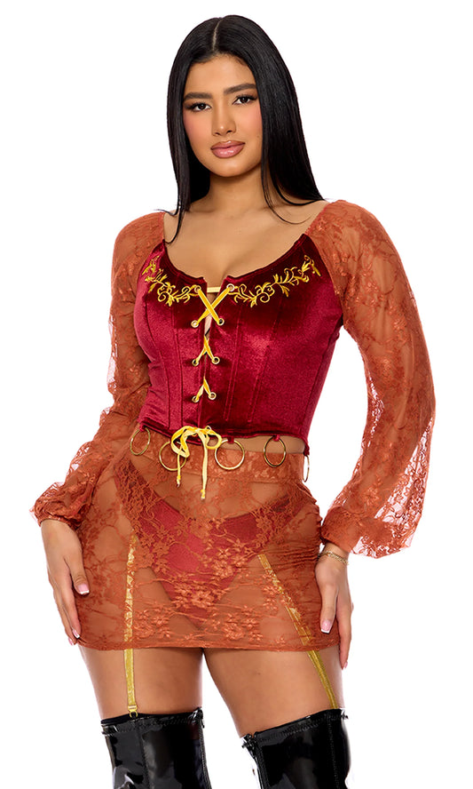 554893 Witch is Back Movie Character Costume