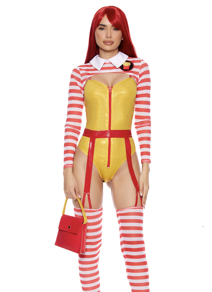 553136 Size Me Up Fast Food Costume