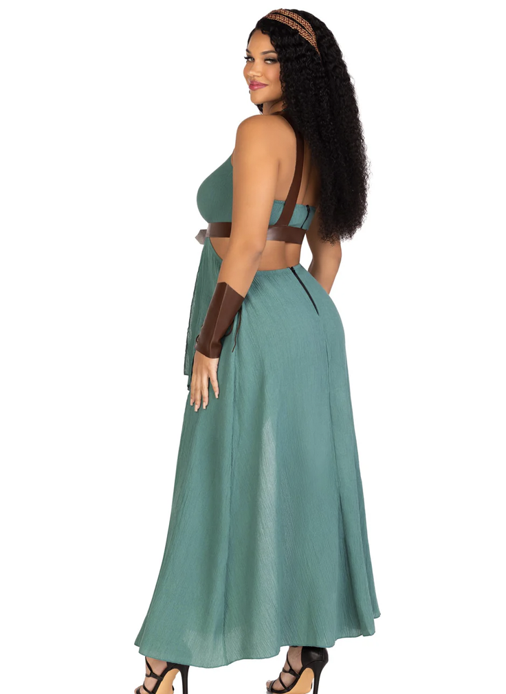 85036 Warrior Maiden Costume Green