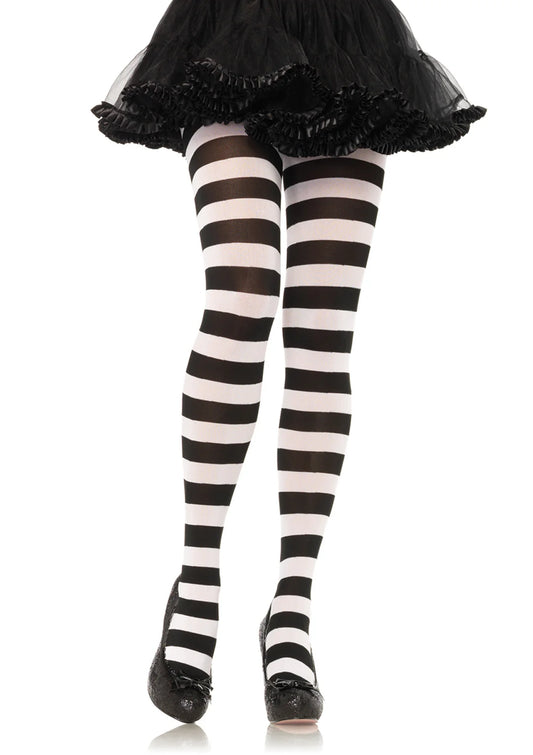 7110 Darby Striped Opaque Tights