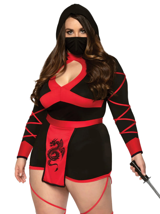 85401x Plus Dragon Ninja Costume