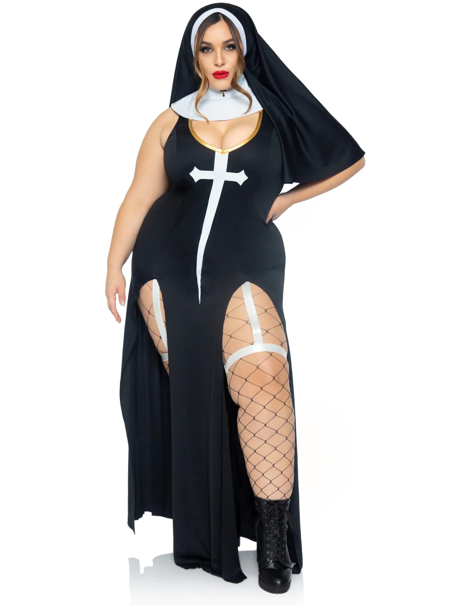 86972X Plus Sultry Sinner Nun