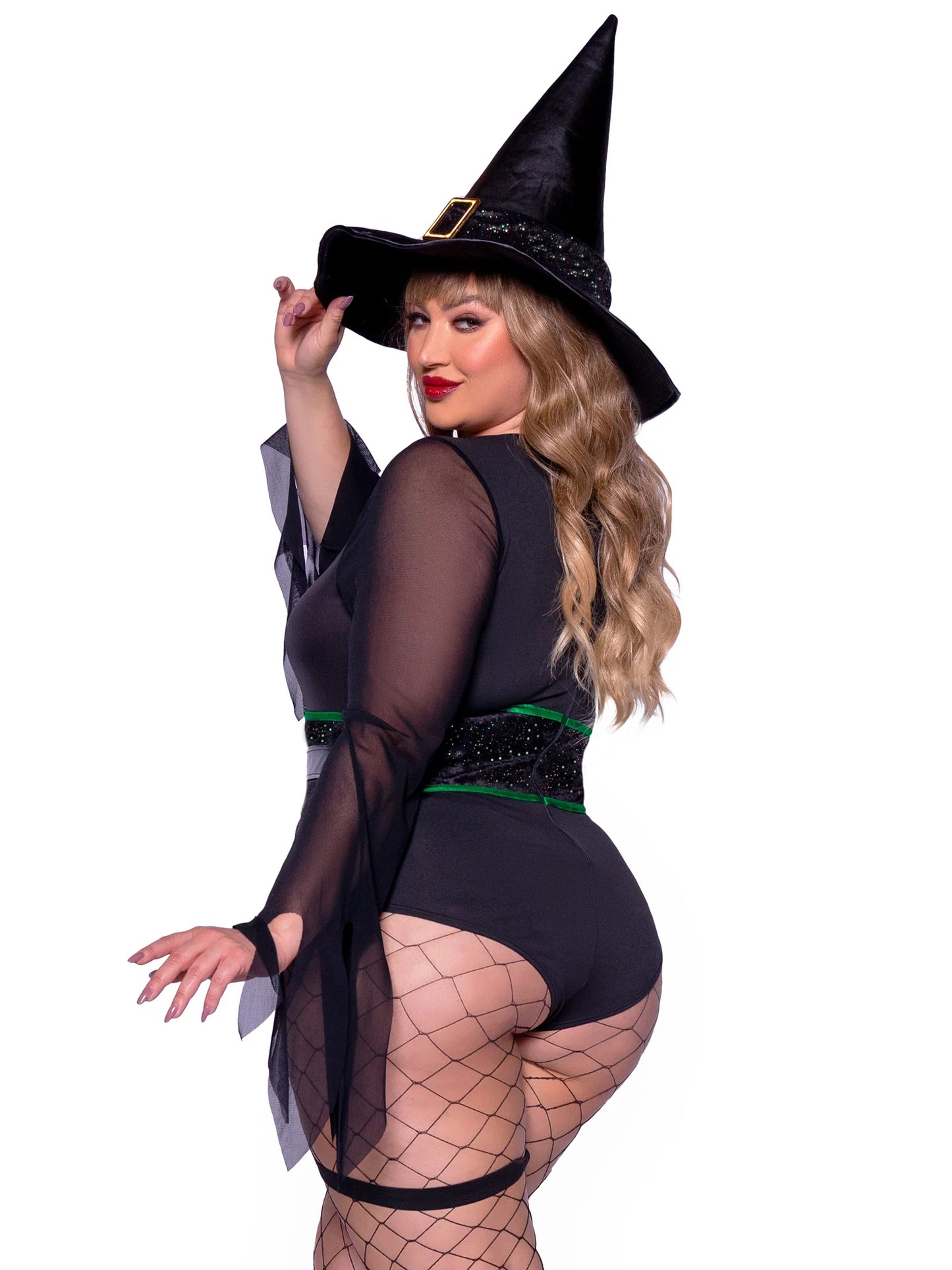 87148X Plus Broomstick Witch