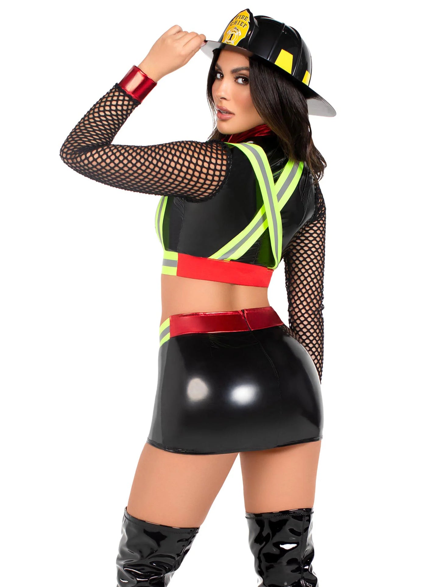 87215 Five Alarm Fire Fighter Costume