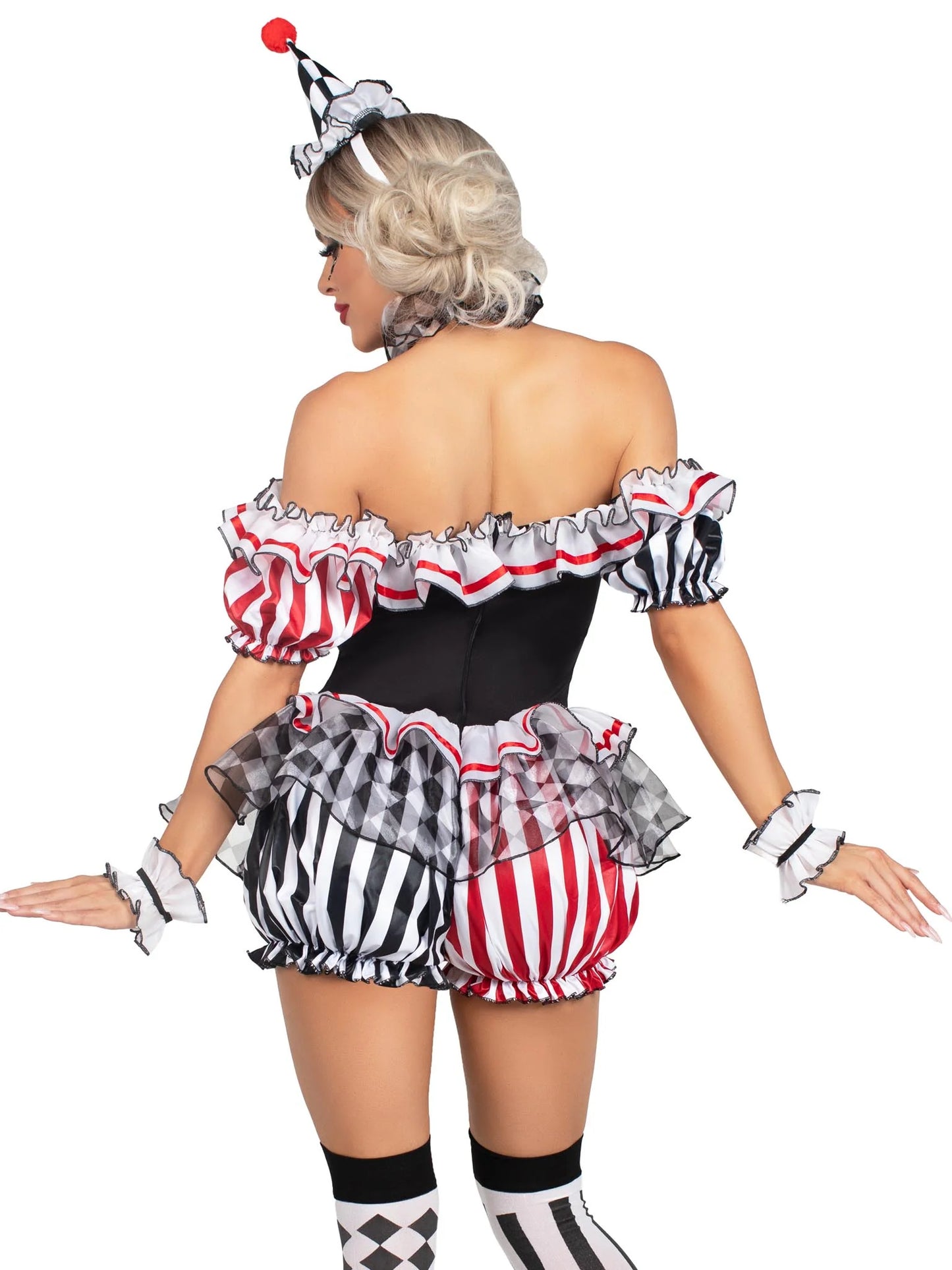 87237 Darling Harlequin Clown Costume