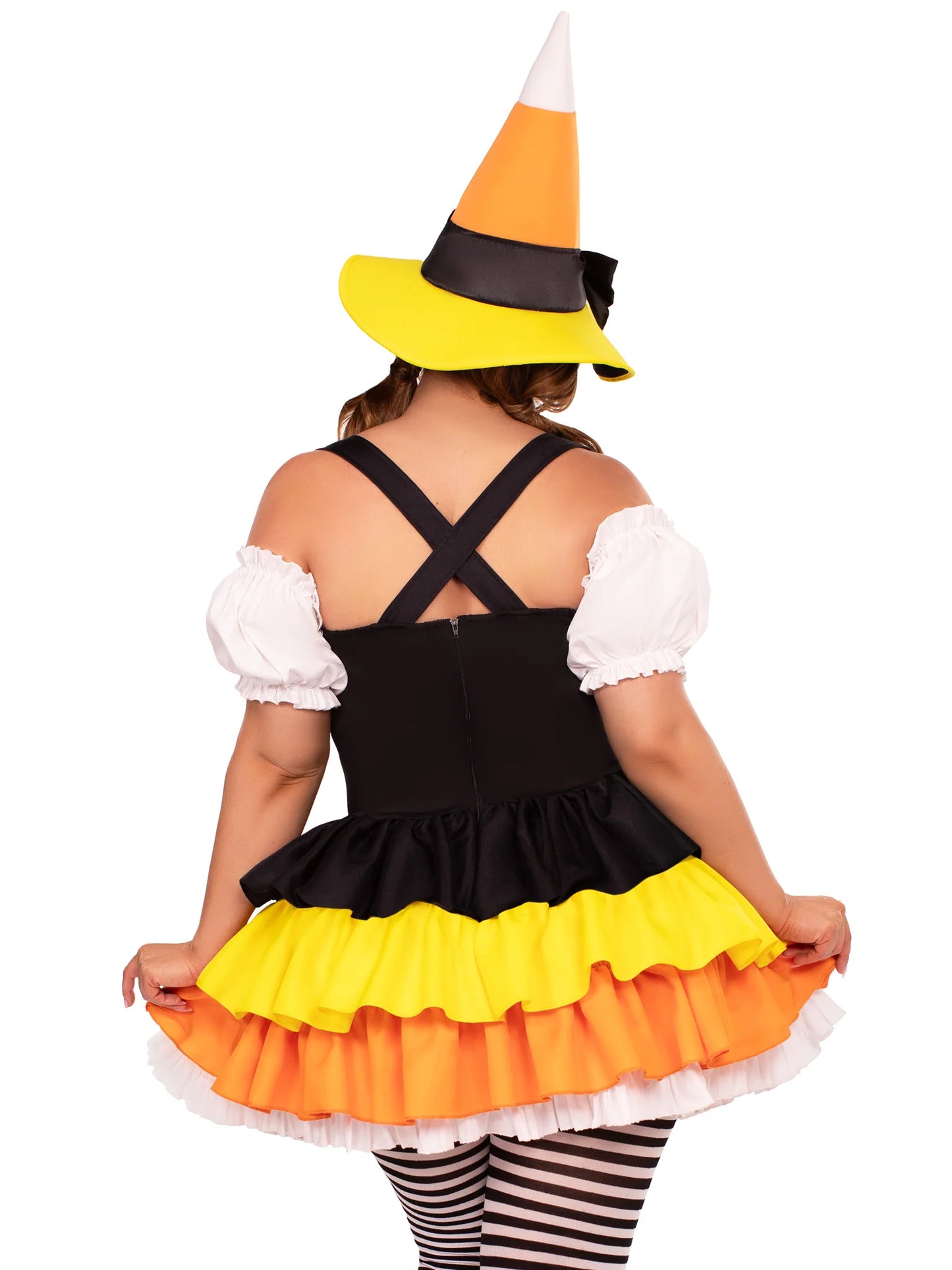 87267X Candy Corn Witch Costume