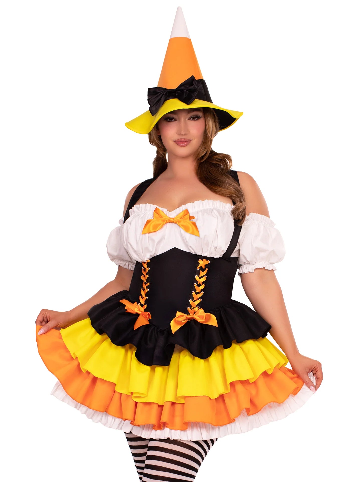 87267X Candy Corn Witch Costume