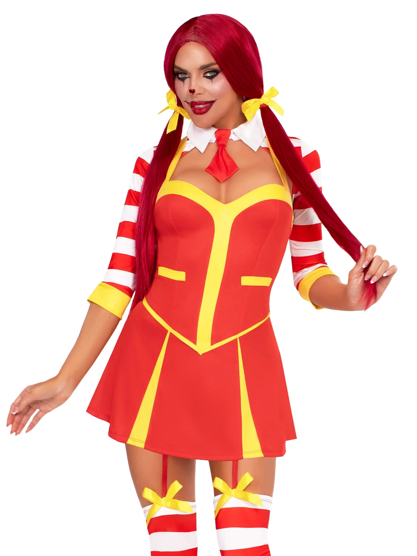 87297 Ketchup Clown Costume