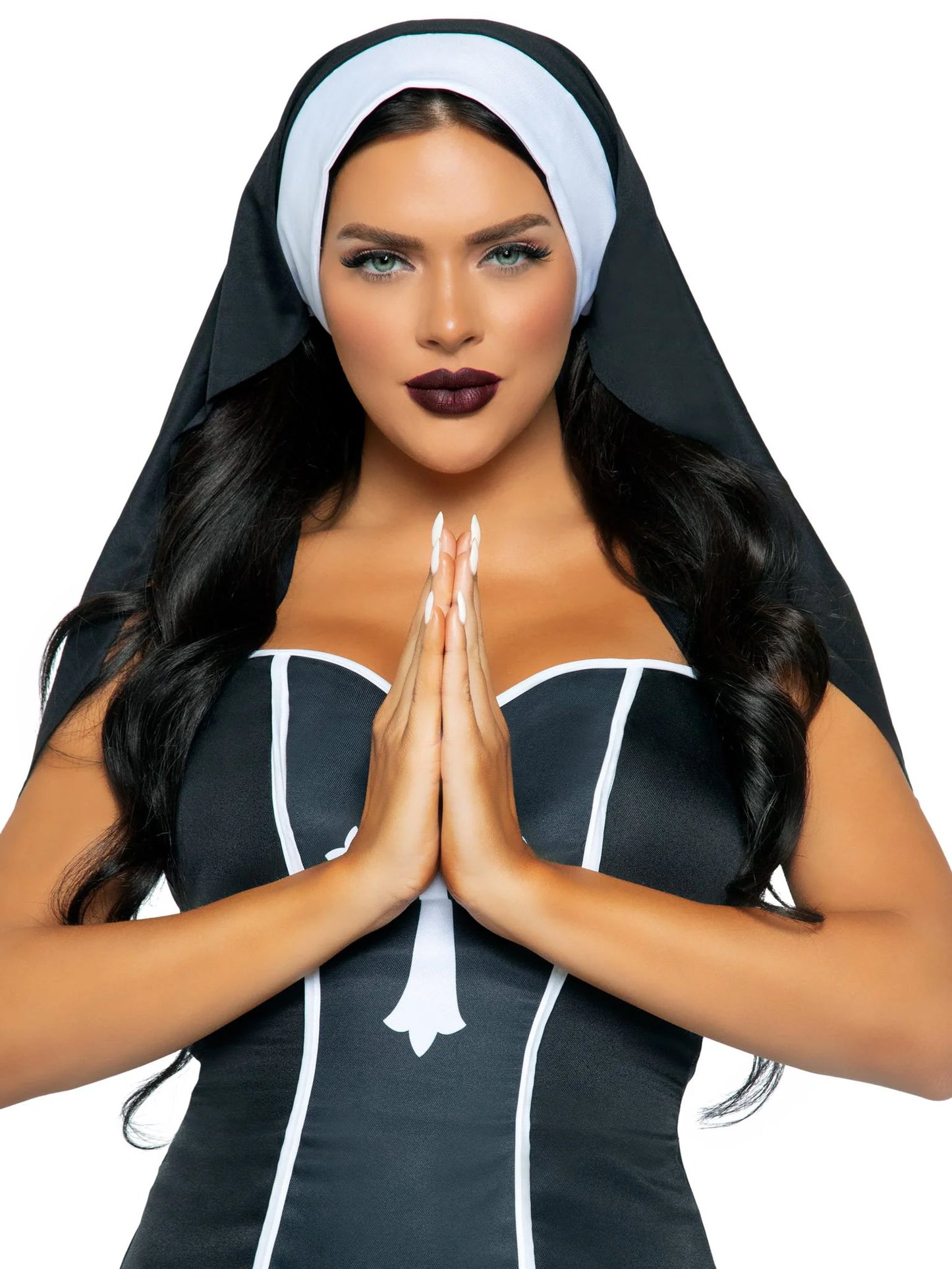 A2815 Nun Habit Costume Headband