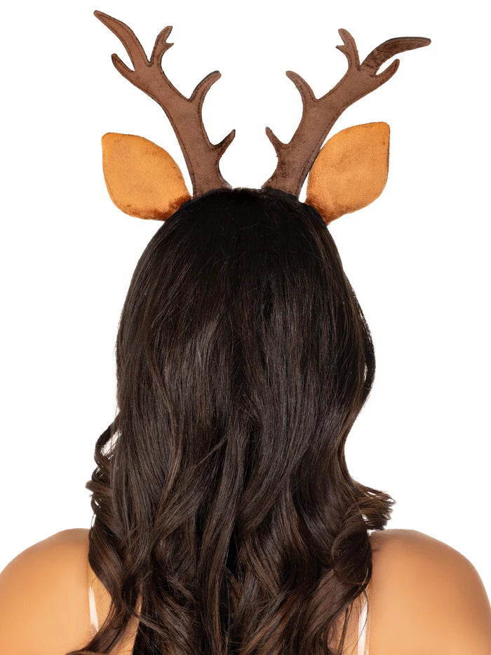 A2825 Fawn Ear Antler Animal Costume Headband