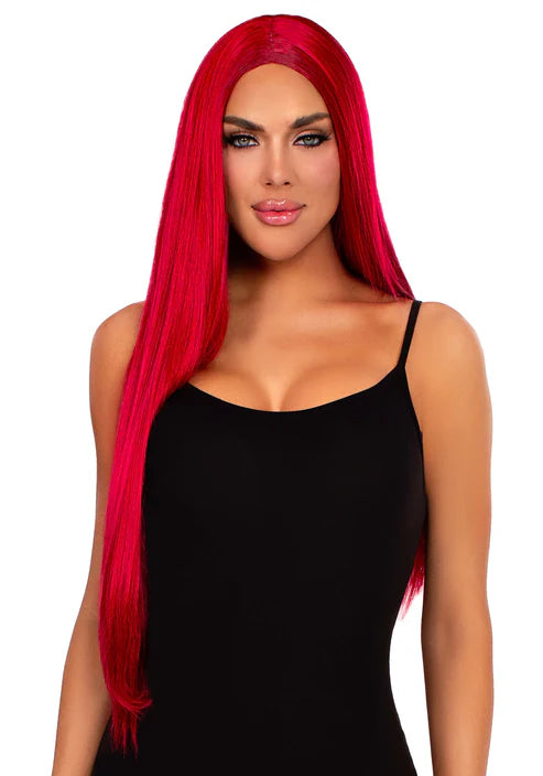 A2864 33" Long Straight Wig