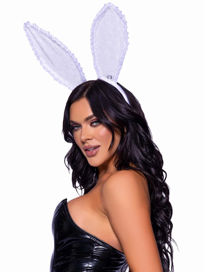 a2912 Bendable Lace Bunny Ears