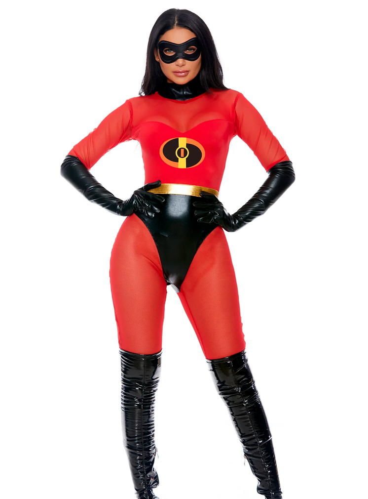 559611 Super Suit Sexy Superhero Costume