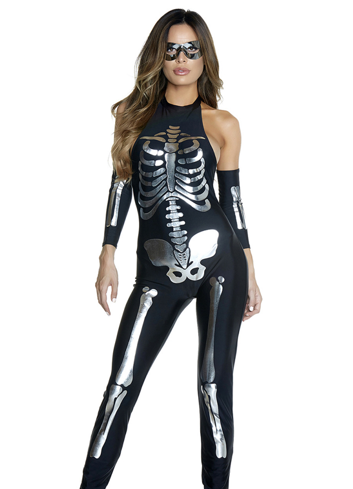 557792 Opulent Outline Skeleton