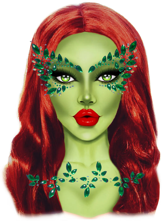 EYE040 Poison Adhesive Face Jewels Sticker