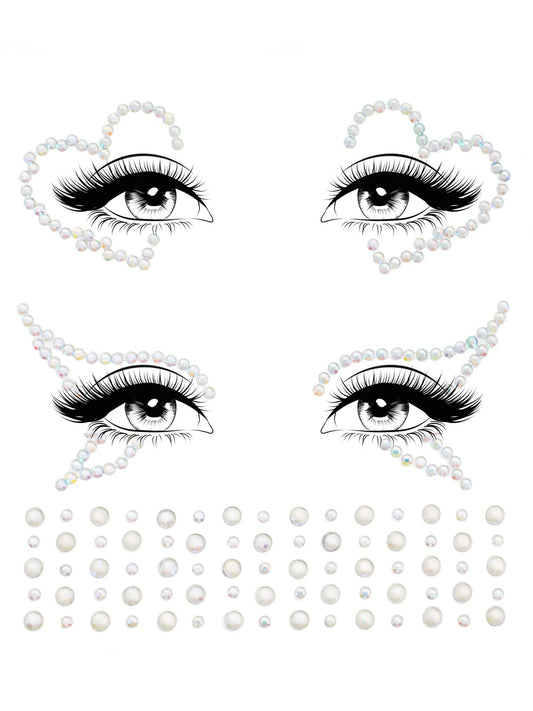 Eye046 Ayla Glow in the Dark Face Jewels Sticker