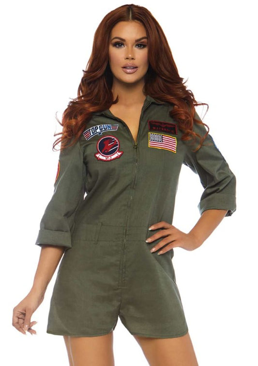 TG86747 Top Gun Flight Suit Romper