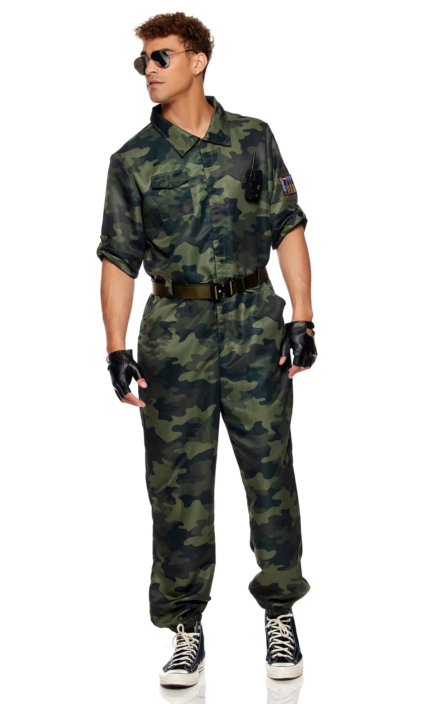 553214 Combat Ready Men's Soldier Costume