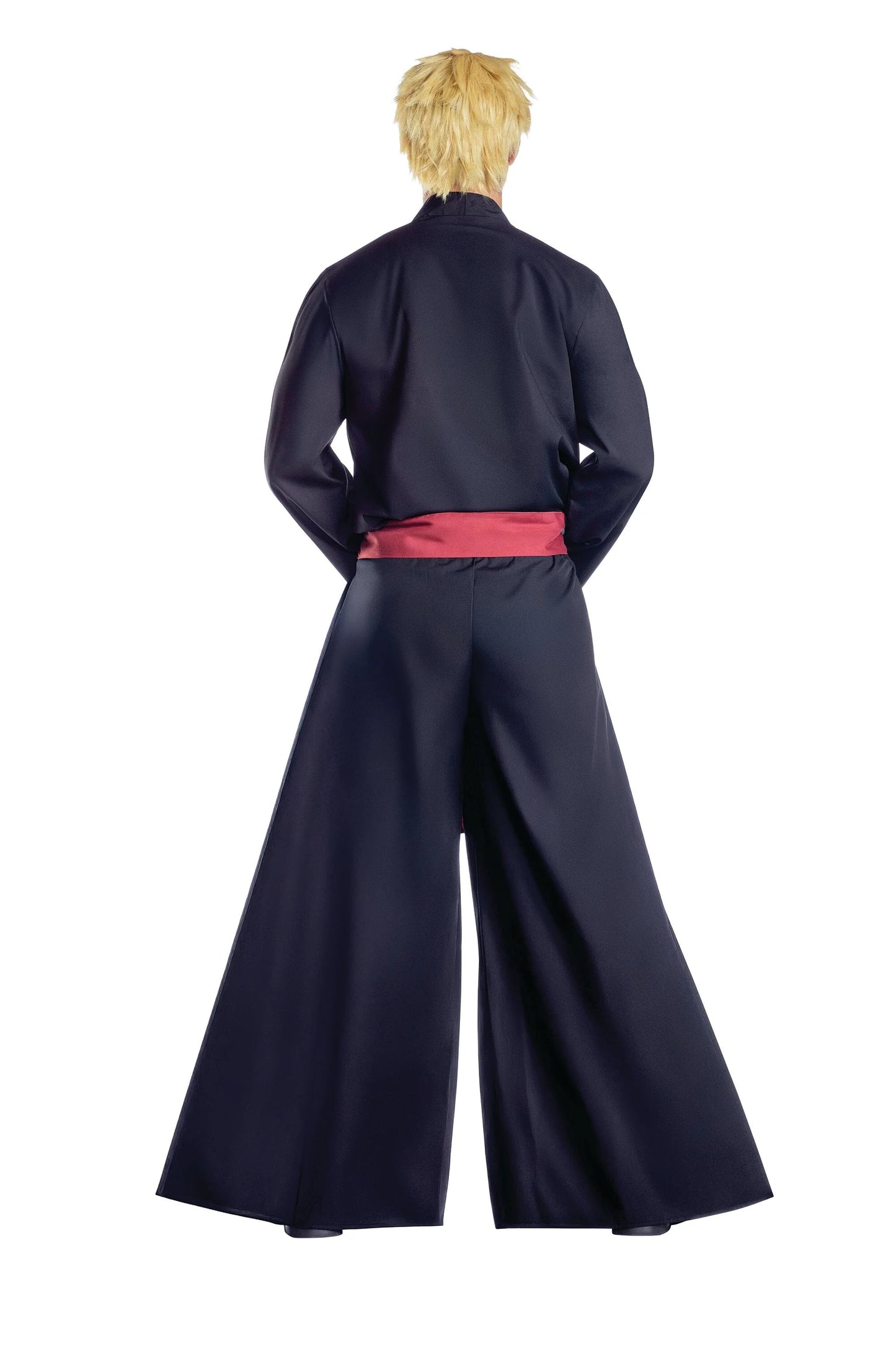 13834 Dreamguy Samurai Kimono-Inspired Woven Wrap Shirt Men’s Costume