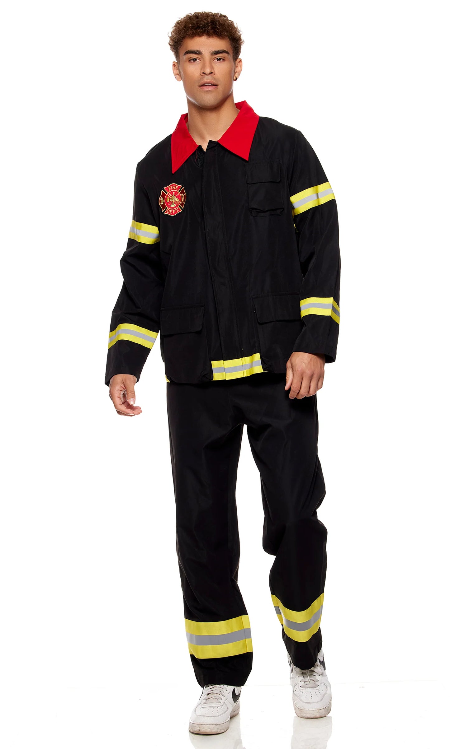 553212 Where's The Fire Men's Firefighter Costume