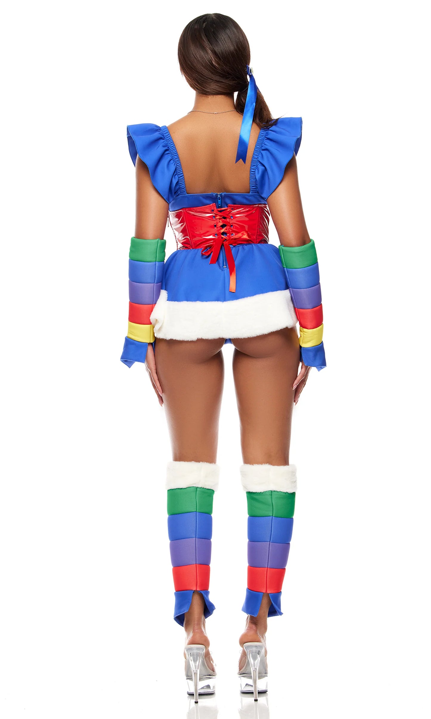 555305 Follow The Rainbow Cartoon Character Costume