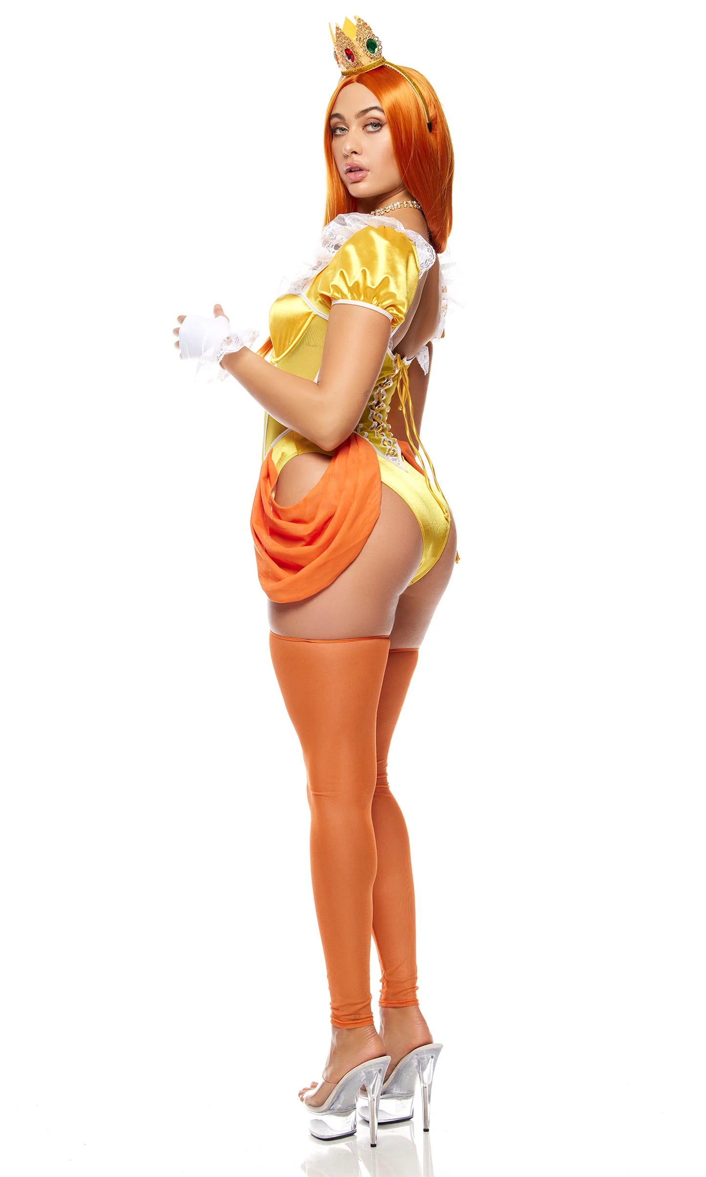 555293 Peaches Bestie Video Game Costume