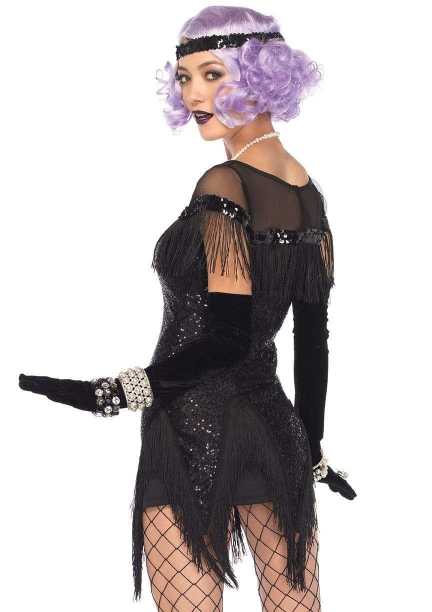 85568 Black Foxtrot Flirt Flapper