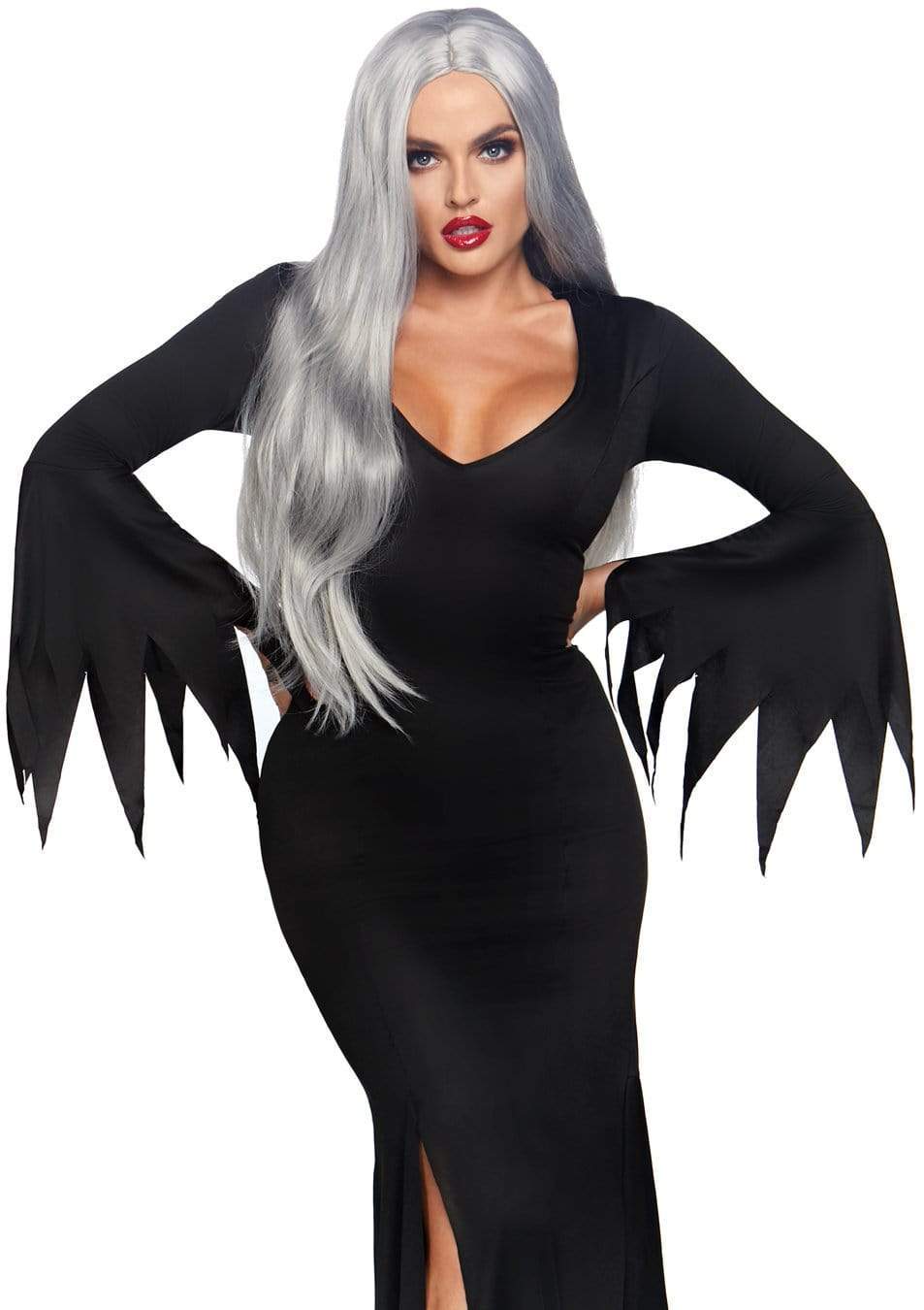 3744 Floor Length Bodycon Gothic Dress