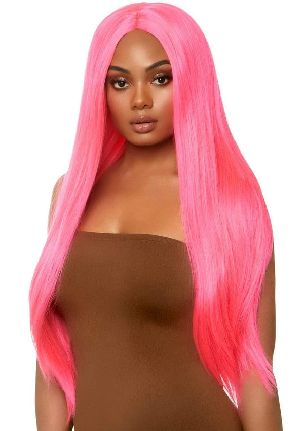 A2864 33" Long Straight Wig