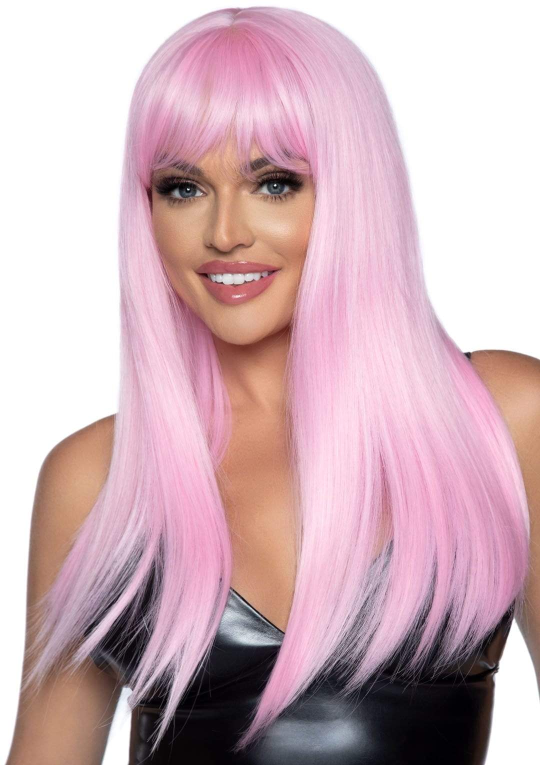 A2881 24" Straight Wig with Bangs