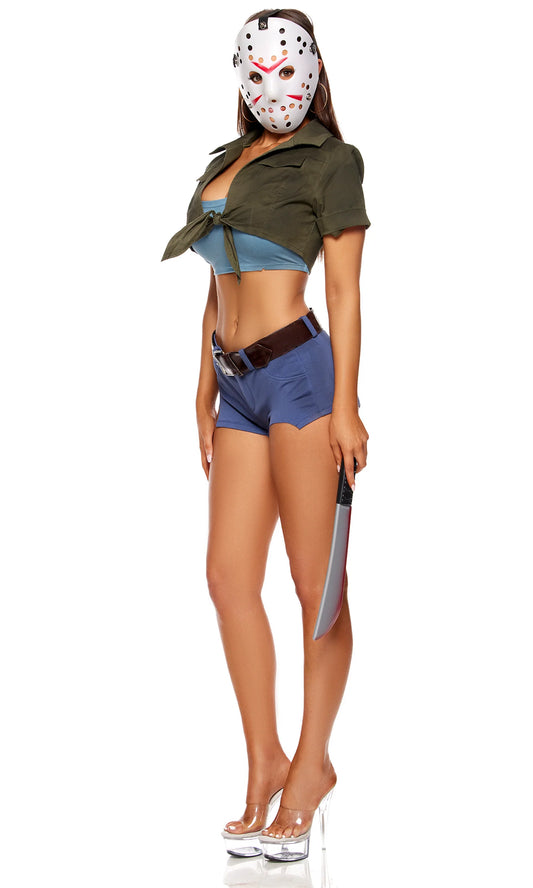 555432 Camp Creeper 6-Piece Women's Movie Character Costume