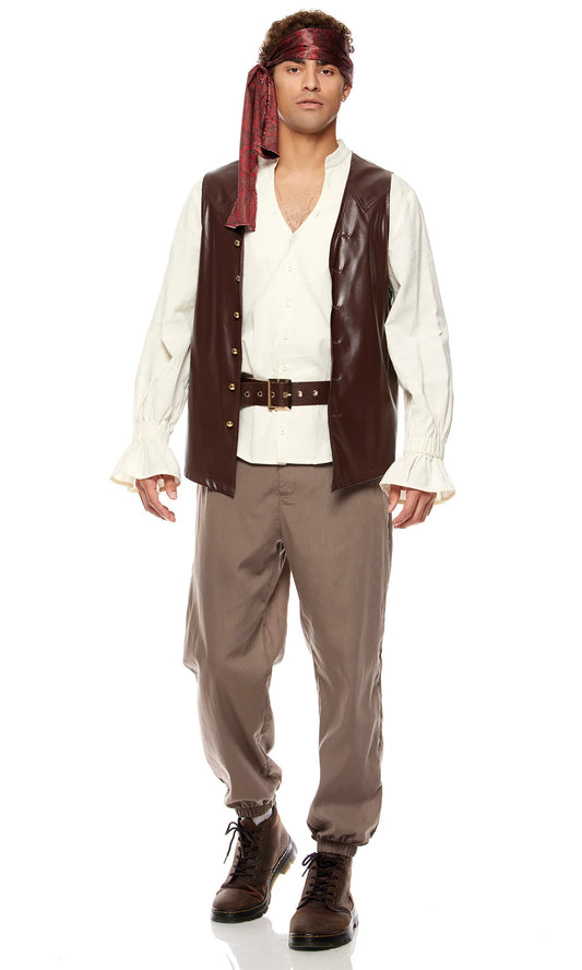 555349 Sailing Seas Men's Pirate Costume