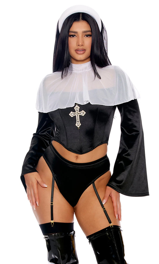 553130 Best Behavior Sexy Nun Costume