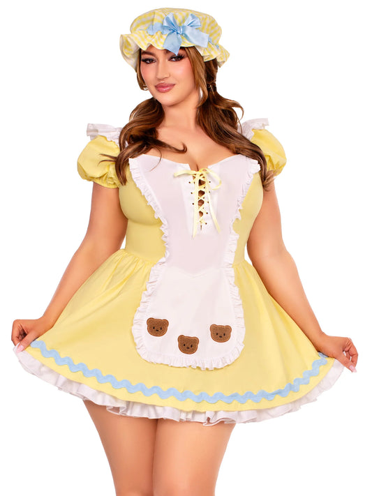 87271X Beary Cute Goldilocks Costume