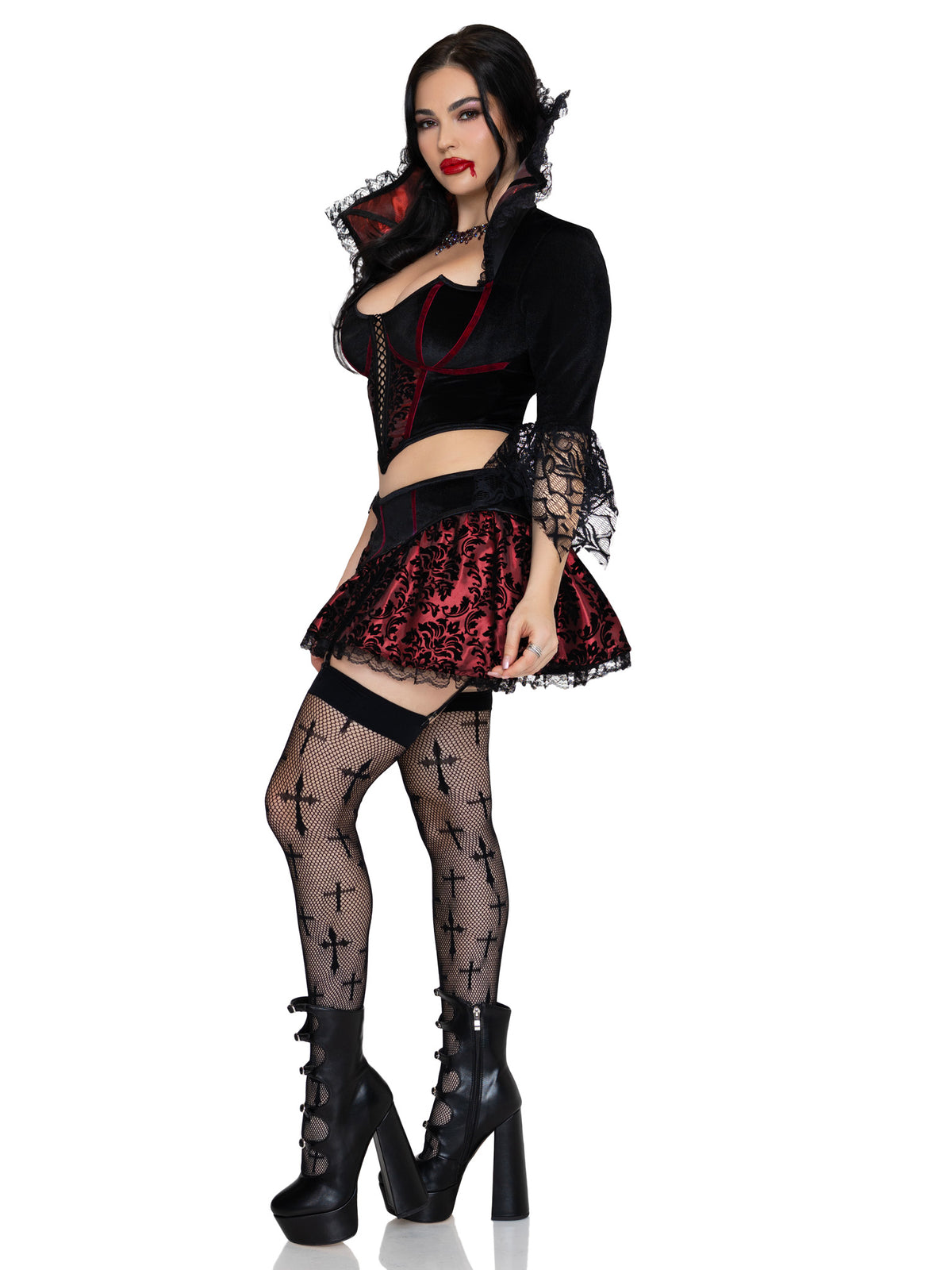 87344 Disfraz Vampira Mordida de Amor