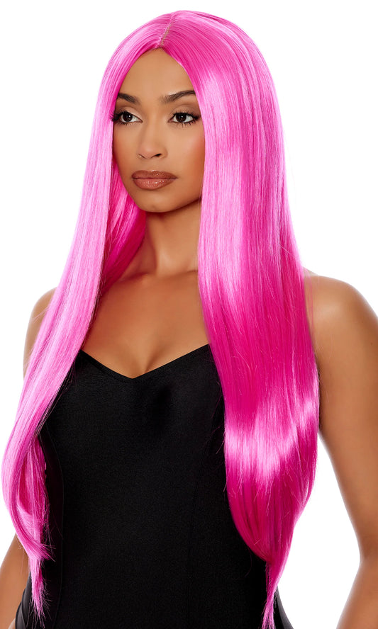 994828 Hot Pink Straight Wig