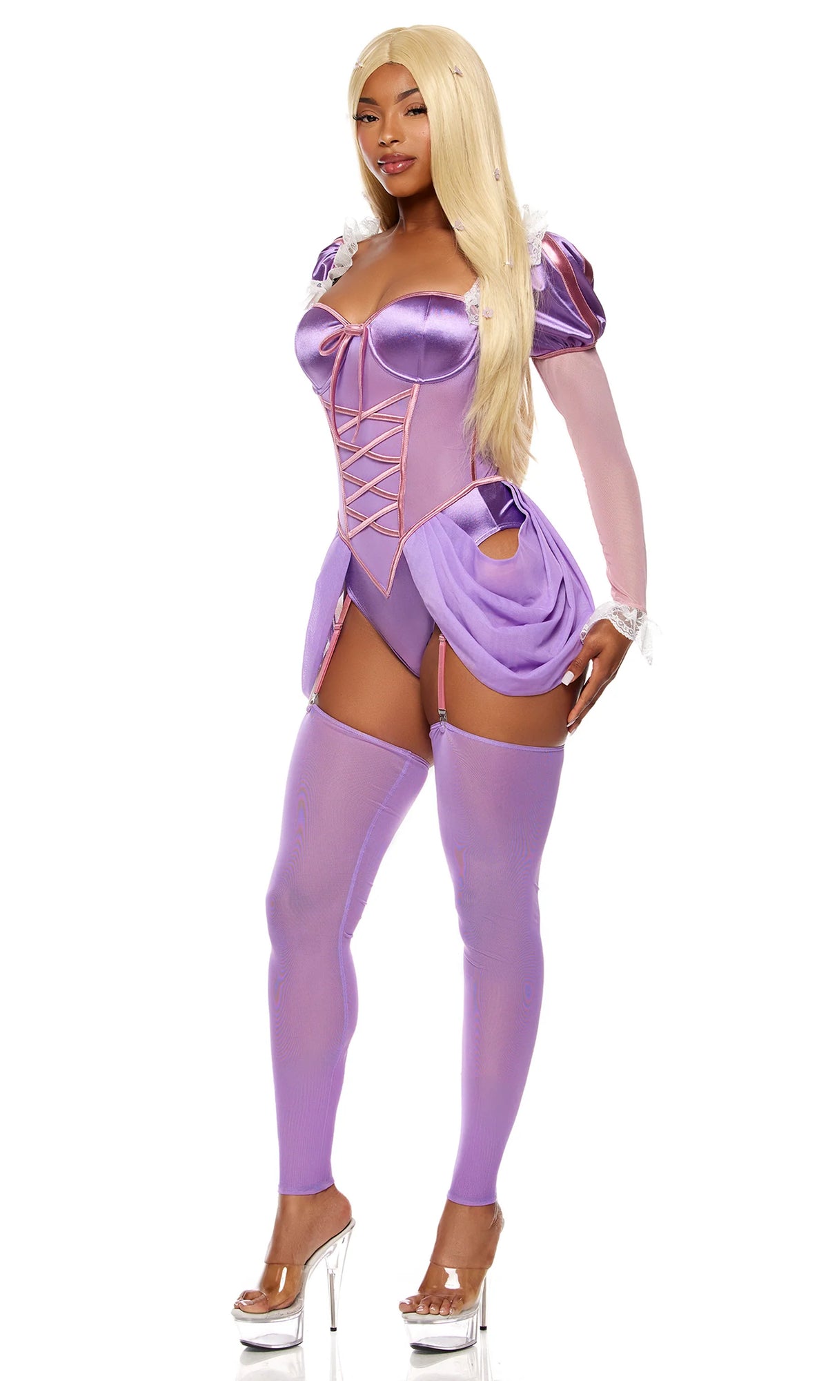 555393 In The Tower 3-Piece Women's Princess Costume